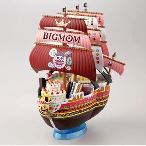 Colorful Pirate Ship Model Big Mom One Piece Anime Chanter Grand Model Kit